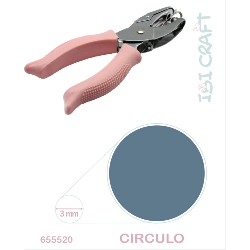 PINZA PERFORADORA CIRCULO 3MM