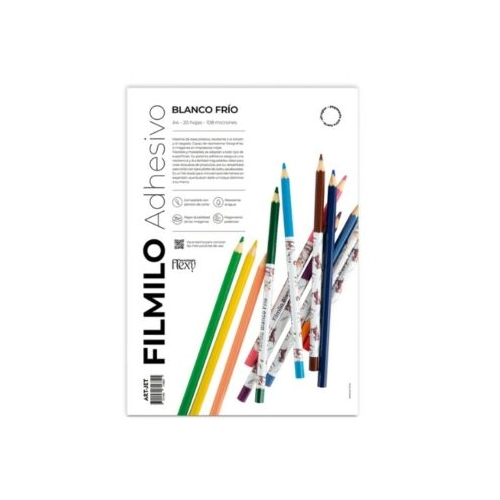 ART-JET FILMILO ADHESIVO BLANCO FRIO A4 20 HOJAS