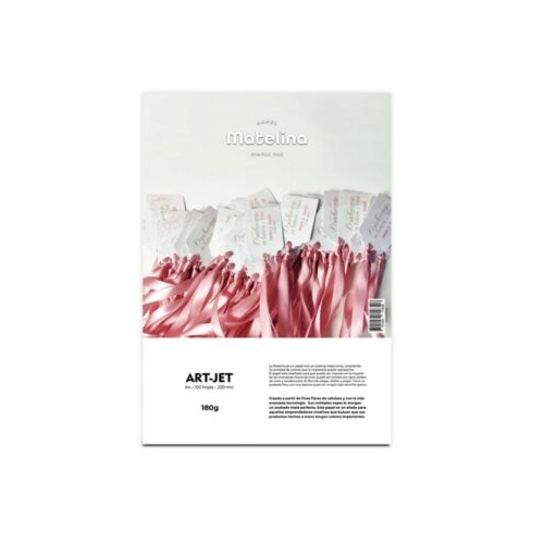 ART-JET MATELINA SIMPLE FAZ 180 GRS A4 100 HOJAS