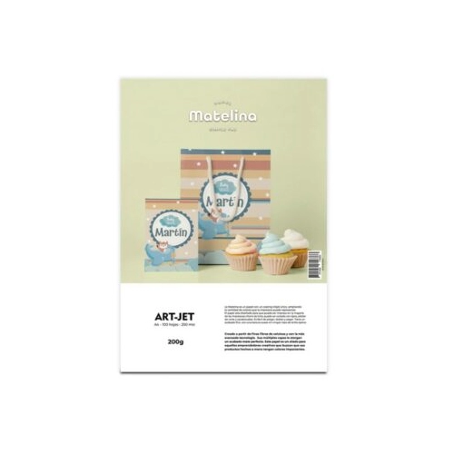 ART-JET MATELINA SIMPLE FAZ 200 GRS A4 100 HOJAS